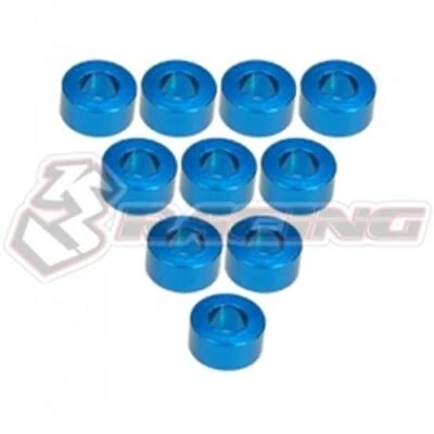 Lavadora plana 3RACING 3RAC-WF330 ALEACIÓN M3 3,0 mm X 10 piezas 1/10 RC Touring Car Buggy Foto 1 de 4