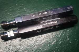 Conjunto de medidor Medidor de enchufe de rosca 1/8-27 NPTF L1 y L3 - Imagen 1 de 3