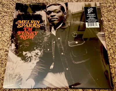 MELVIN SPARKS I'm Funky Now LP 180g Apple Red Vinyl /100 Amoeba Exclusive SEALED - Image 1 of 3