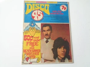 DISCO 45 SONG BOOK - No.44 - JUNE 1974 - SPARKS, THE RUBETTES - Picture 1 of 4