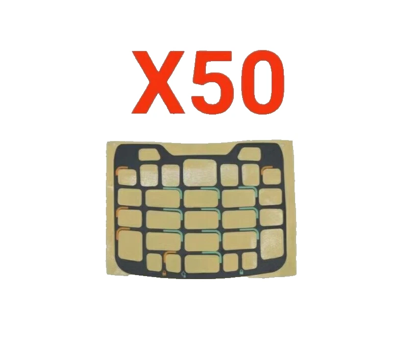 Lote de 50 superposiciones numéricas para teclado Honeywell Intermec CN70 Foto 1 de 1