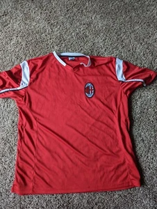 AC Milan Vintage Jersey Shirt Red XL Football Soccer - Picture 1 of 5