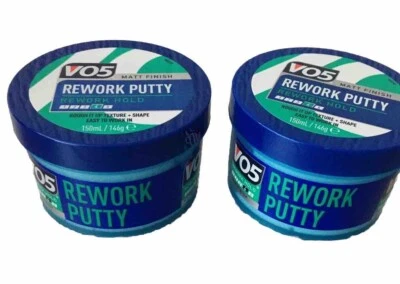 VO5 Extreme Style Rework Putty 2 x 150ml Hair Styling Putty V05 - Image 1 of 4