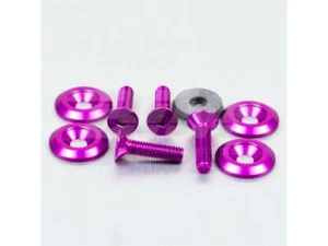 Kit rondelle/viti testa svasata Pro-Bolt (4 pack) Alluminio viola CSKIT622625P - Imagen 1 de 1