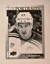 2017-18 17-18 Upper Deck UD Series 1 UD Portraits #P-24 Ryan McDonagh