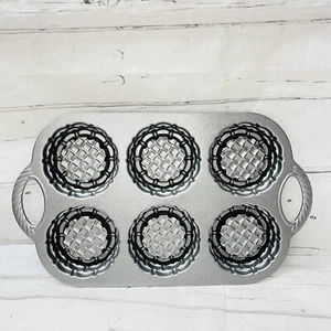 Nordic Ware Cestas para Pasteles Cortos de Fresa Sartén para Hornear Aluminio Fundido Antiadherente Pastel - Imagen 1 de 7