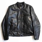 Men's Vanson Model B Single Rider Jacket 44 With Leather Liner Made In Usa