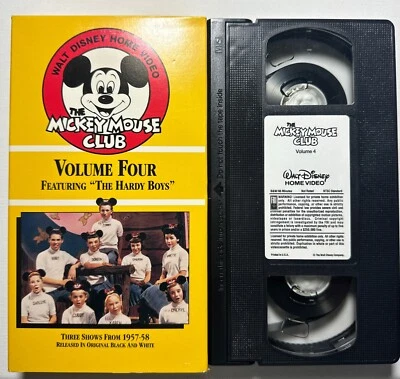 The Mickey Mouse Club VHS Volume Four Featuring The Hardy Boys - Image 1 of 2