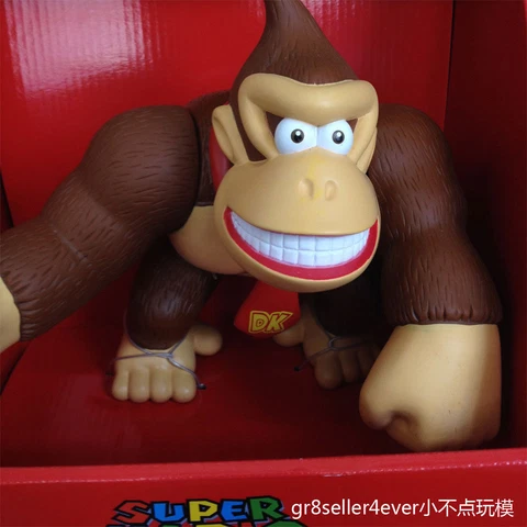 SUPER MARIO BROTHERS TOYS 9" DONKEY KONG ACTION FIGURE LARGE SIZE Cover