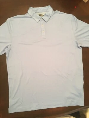 Callaway Men's Golf Polo Shirt Baby Blue Adult XL Short Sleeve EUC - Image 1 of 4