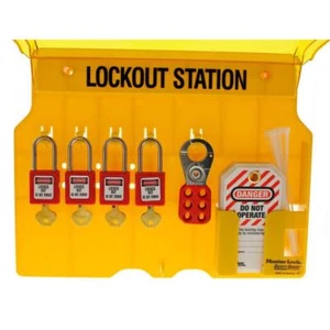 Four-Station Safety Lockout Station Kit - Picture 1 of 10