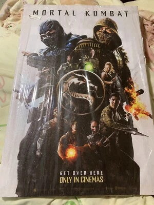 Mortal Kombat 2021 Movie Canvas Poster Art - Image 1 of 2