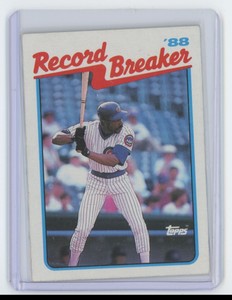 1989 TOPPS ANDRE DAWSON CHICAGO CUBS #4