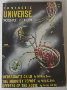 Fantastic Universe January 1956 - The Minority Report by Philip K. Dick - Picture 1 of 1