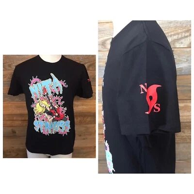 Camiseta Nita Strauss- Guitarrista Dibujos Animados Gráfico Tour Adulto Mediana Alice Cooper Foto 1 de 4