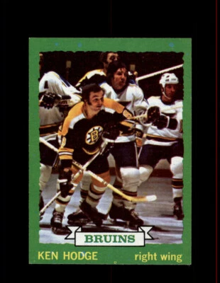 1973 KEN HODGE TOPPS #133 BRUINS *4773 - Image 1 of 2