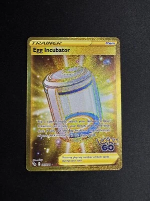 Egg Incubator 078/78 Pokémon GO TCG Secret Rare - Image 1 of 2