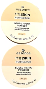 Essence My Skin Perfector Loose Fixing Powder # 10 Light - LOT of 2 - Picture 1 of 3