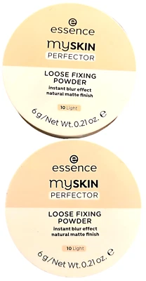 Essence My Skin Perfector Loose Fixing Powder # 10 Light - LOT of 2 - Image 1 of 3