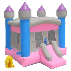 Commercial Bounce House 100% PVC Inflatable Princess Castle and Blower - Girls - Picture 1 of 9