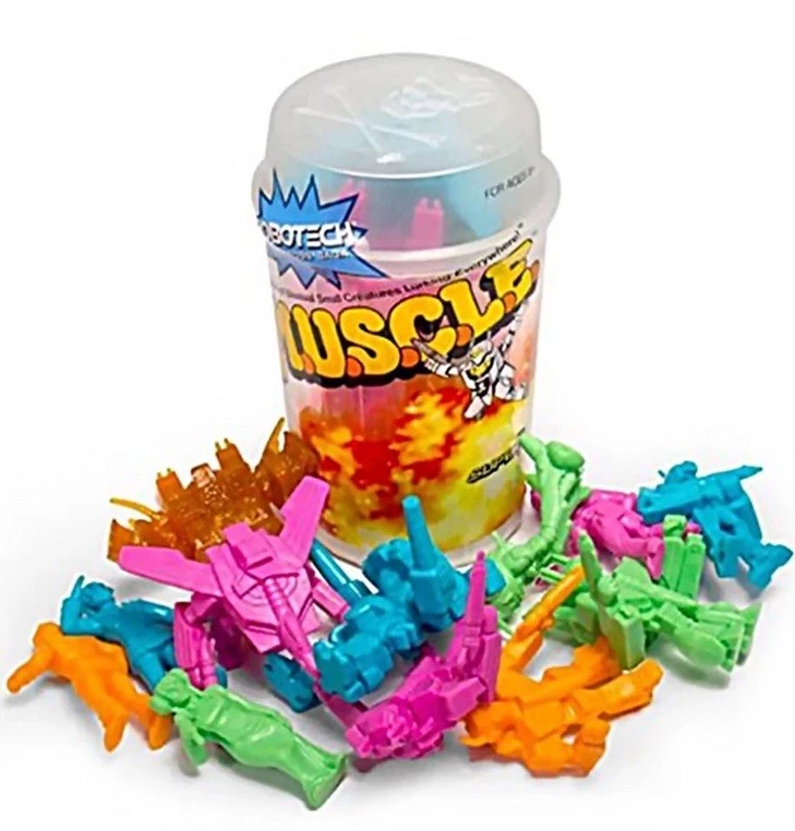 Robotech M.U.S.C.L.E. Mini-Figures Wave 1 Trash Can MUSCLE - Super7 - New - Image 1 of 1