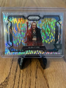 2024 Panini Prizm WWE 34 Alba Fyre – SmackDown Pulsar Prizms – #D /499 - Picture 1 of 2