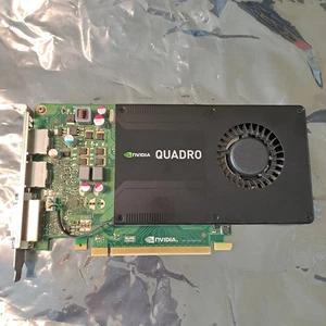 NVIDIA QUADRO K2200 4GB/ 2 DISPLAY PORT + DVIi TESTATA E FUNZIONANTE - Foto 1 di 1