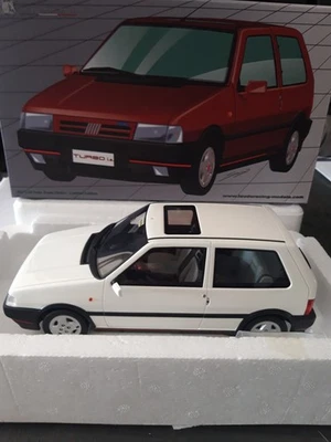 Laudoracing Fiat Uno Turbo I.E. 1.4 bianco 1990 1/18 LM200C - Immagine 1 di 4