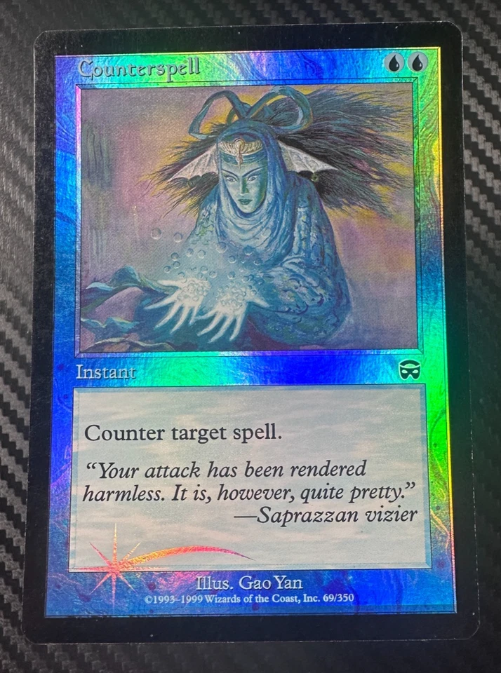 1999 MTG Mercadian Masques - COUNTERSPELL (Foil) - #69 - LP (B) - Image 1 of 2