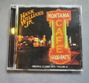 Montana Cafe by Jr. Hank Williams Original Classic Hits CD- Volume 21 VG! - Picture 1 of 4