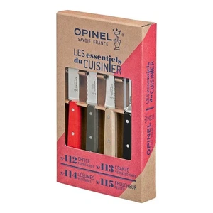 Original Opinel LES ESSENTIELS LOFT Küchenmesser 4er Set Schälmesser Rostfrei - Bild 1 von 5