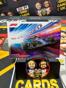Topps F1 Chrome 2024 - Re-charged Insert Refractor Base Cards - Bild 1 von 21