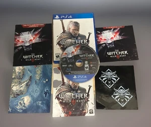 The Witcher 3 Wild Hunt (Sony Playstation 4 PS4) Handbuch/Einlagen - Karte - Komplett - Bild 1 von 1
