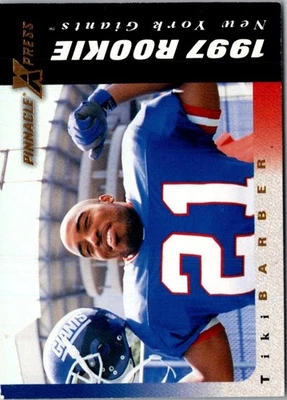 1997 Pinnacle Johnnie Morton #123 Detroit Lions Football Card - Image 1 of 2