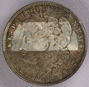 1890 1 Dollar Morgan Silberdollar - AU - Bild 1 von 2