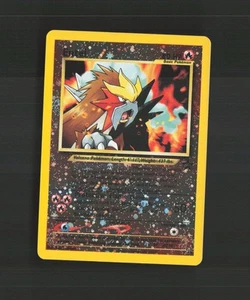 Entei 34 WOTC Promos Black Star Promo QUADRUPLE SWIRL Holo Pokemon Card NM - Picture 1 of 10