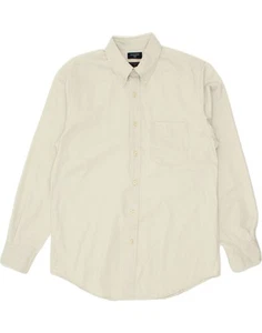 DOCKERS Mens Shirt Medium White Cotton BQ11 - Picture 1 of 3