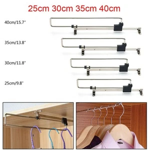 Cintre extracteur vêtements chromé étagère extensible rangement ménage - Bild 1 von 39