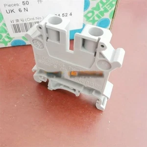50Pcs/Box New For Phoenix Contact terminal block UK 6 N 3004524 - Picture 1 of 3