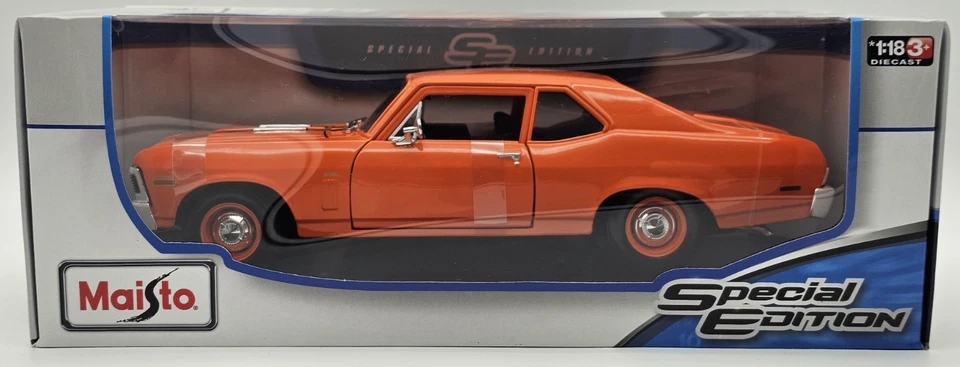 Special Edition 46629 Maisto 1967 Chevrolet Camaro SS 396 Turbo Jet 1 18