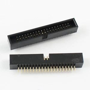 1Pcs 1.27mm Pitch 2x20 40 Pin Straight Male Shrouded Box Header IDC Connector - Picture 1 of 6