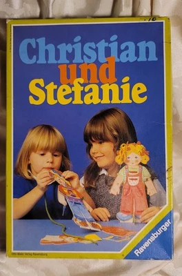 VTG 1983 Ravensburger Christian Und Stefanie Western Germany Dress up Game  - Image 1 of 3