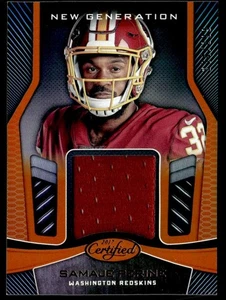 2017 Panini Certified New Generation Jerseys Mirror Samaje Perine 184/399 - Picture 1 of 2