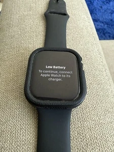 Apple Watch Series 10 46mm GPS Jet Black w/ M/L Black Sport Band MWWQ3LW/A - Zdjęcie 1 z 5