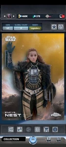 Topps Star Wars Card Trader Legendary 2025 Chrome Gold Enfys Nest - Picture 1 of 2