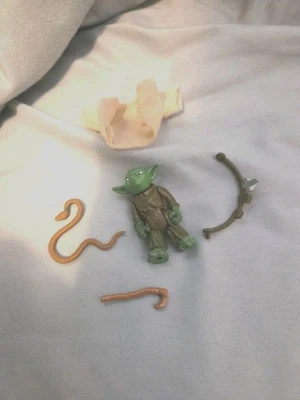 VINTAGE ORIGINAL STARS YODA, Brown Snake ,CANE,CAPE,BELT - Image 1 of 4