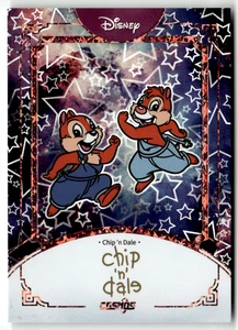 Kakawow Disney Cosmos 2025 CDT-SXG-07 Chip 'N Dale Script Art Car 93/100 - Picture 1 of 2