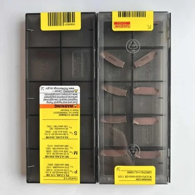 SANDVIK / N123F2-0250-0003-CR 1125 / Herramienta de cuchilla CNC de aleación dura 10 piezas Foto 1 de 4