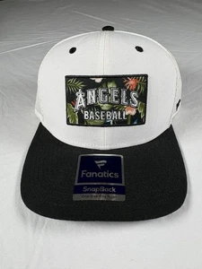 Parche floral de malla de camionero de fanáticos de los Ángeles Angeles Angels OSFM - Imagen 1 de 5