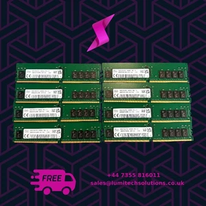 8x (128GB) Hynix HMA82GR7DJR8N-XN 16GB 2Rx4 DDR4-3200MhZ PC4-25600 Memory RAM - Picture 1 of 3